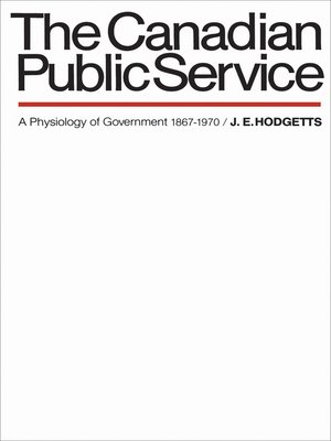 cover image of The Canadian Public Service